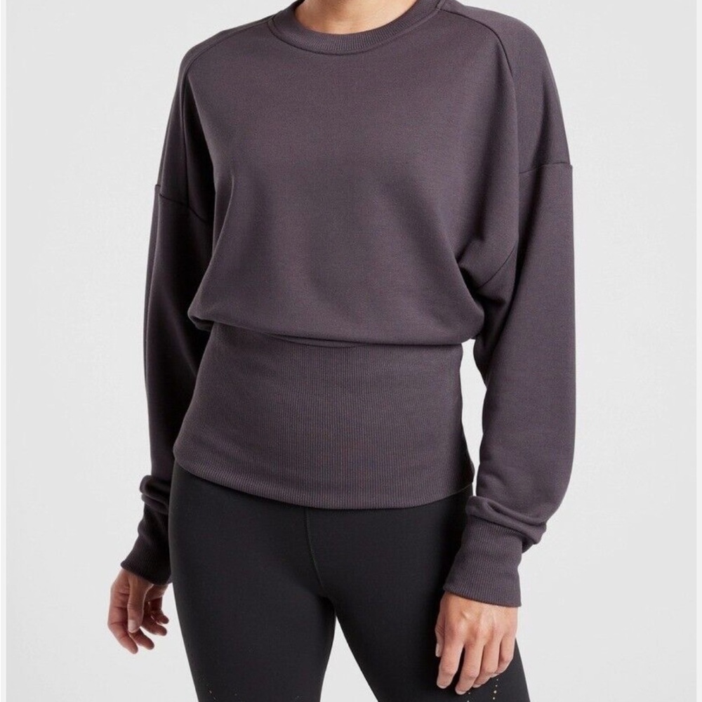 Athleta Dark Gray Sweatshirt